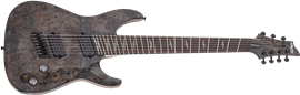 Schecter DIAMOND SERIES Omen Elite-7 Multiscale Charcoal 7-String Electric Guitar 2022
